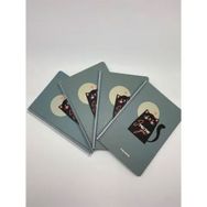 Gıpta Post-Book Spiralli Karton Kapak 17X24 80 Yaprak Kareli 4'lü Defter