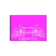 Gıpta Pp Kapak Spiralli 40 Yaprak 25 x 35 cm 6'lı Resim Defteri