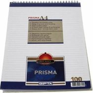 Gıpta Prisma A4 Bloknot Karton Kapak 100 Yaprak Çizgili Defter