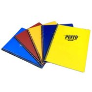 Gıpta Punto 60 Yaprak Kareli Plastik Kapak A4 Spiralli Defter