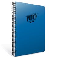 Gıpta Punto 6537 Lacivert Kareli A4 100 Yaprak Plastik Kapak Spiralli Defter