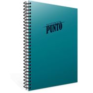 Gıpta Punto 6539 Turkuaz A4 100 Yaprak Kareli Plastik Kapak Spiralli Defter