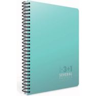 Gıpta Several 17 x 24 160 Yaprak Spiralli Seperatörlü Plastik Kapaklı Defter
