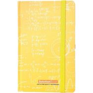 Gıpta Solution Book Iplik Dikişli Sert Kapak Not Defteri 13X21 cm 120 Yaprak Çizgili Sarı Defter
