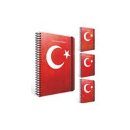 Gıpta Sonsuza Kadar A6 80 Yaprak Çizgili PP Kapak Spiralli Defter