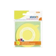 Gıpta Stickn 70x70 mm Balon Şekilli Sarı 50 Yaprak Not Defteri
