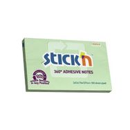 Gıpta Stickn 76x127 mm 360 Derece Yapışkanlı Yeşil 100 Yaprak Not Defteri