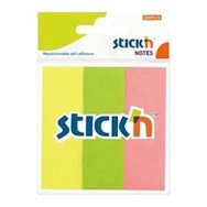 Gıpta Stickn 76x25 mm Neon 3 Renk Kağıt Ayraç 50 Yaprak Not Defteri