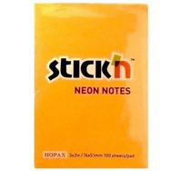 Gıpta Stickn 76x51 100 Yaprak Neon Turuncu Yapışkanlı Not Kağıdı