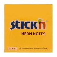 Gıpta Stickn 76x76 100 Yaprak Pastel Turuncu Yapışkanlı Not Kağıdı