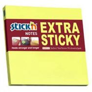Gıpta Stickn 76x76 mm Extra Yapışkanlı Neon Sarı 90 Yaprak Not Defteri
