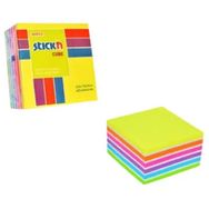 Gıpta Stickn 76x76 mm Küp Blok 7 Np Mix Renk 400 Yaprak Not Defteri