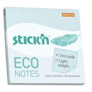 Gıpta Stickn Eco Notes 76x76 100 Yaprak Pastel Mavi Yapışkanlı Not Kağıdı