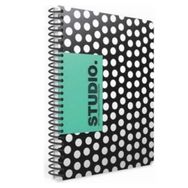 Gıpta Studio A4 80 Yaprak Çizgili Spiralli Karton Kapaklı Defter