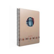 Gıpta Taika Notes Sert Kapak 17x24 cm 120 Yaprak Kareli Spiralli Defter