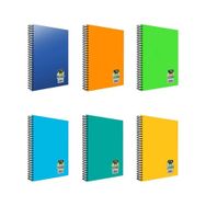 Gıpta Tb Seperatörlü Pp Kapak A4 200 Yaprak 4+1 Spiralli Defter