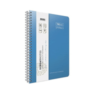 Gıpta The Book Spirals Mavi Sert Kapak 100 Yaprak 17x24 Çizgili Defter