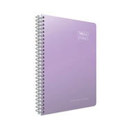 Gıpta The Book Spirals Mor Sert Kapak 100 Yaprak 17x24 Çizgili Defter
