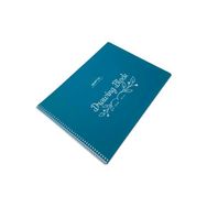 Gıpta Turkuaz Plastik Kapak 25 Yaprak 25x35 cm Resim Spiralli Defteri