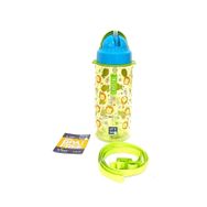 Gıpta Yeşil Crystal Tritan Desenli Pipetli 500 ml Matara
