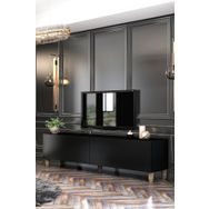 Givayo Vienna Ahşap Ceviz Ayak 150 cm TV Ünitesi