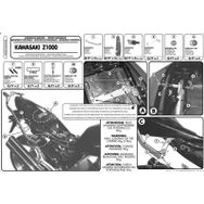 Givi 442FZ Kawasakı Z 1000 03-06 Arka Çanta Tasıyıcı