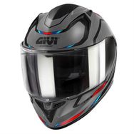 Givi 50.8 Mach1 Full Face Siyah Gri Motosiklet Kaskı
