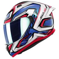 Givi 50.9 Atomic Beyaz Mavi Kırmızı Kask