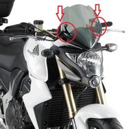 Givi A448A Kawasaki ER-6N 650 09-11 Rüzgar Siperlik Bağlantısı