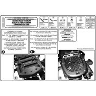 Givi E528M Suzuki DL 650-1000 V-Strom 02-11 - Kawasaki KLV 1000 04-10 Arka Çanta Taşıyıcı