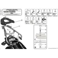 Givi SR121 Suzuki Gladıus 650 09-16 Arka Çanta Taşıyıcı