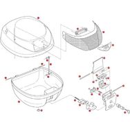 Givi Z310 Çanta Alt Tabla Kilit Sacı
