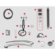 Givi Z388 E21 Çanta Tabla Düğmesi