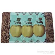 Giz Home Comfort Mat Eko Yeşil Elma 45x75 cm Kapı Paspası