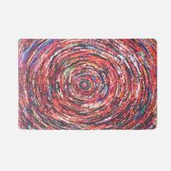 Giz Home Renkli 40x60 cm Peppina Renkli Daire Desenli Kapı Önü Paspası