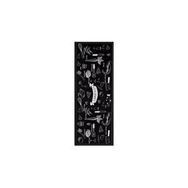 Giz Home Siyah 75x200 cm Joy Gourment Mutfak Halısı