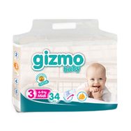 Gizmo Baby No:3 Midi 34 Adet Bebek Bezi