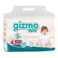 Gizmo Baby No:4 Maxi 30 Adet Bebek Bezi