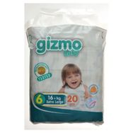 Gizmo Baby No:6 XLarge 20 Adet Bebek Bezi