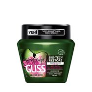 Gliss 300 ml Bio-Tech Restore Kök Hücre Kompleksi & Gül Suyu Saç Bakım Maskesi