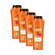 Gliss 4x500 ml Sun Protect Güneşe Karşı Koruyucu Şampuan