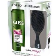 Gliss 500 ml Bio Tech Restore Güçlendirici+ Tarak Şampuan Seti