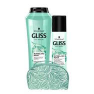 Gliss 500 ml Nutribalance Şampuan + 200 ml Sıvı Saç Kremi + Makyaj Çantası