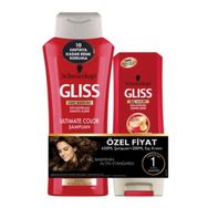 Gliss 700 ml Ultimate Color Şampuan + 200 ml Saç Kremi