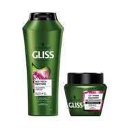 Gliss Bio-Tech 500 ml Güçlendirici Şampuan+Bio-Tech 300 ml Saç Bakım Maskesi Seti