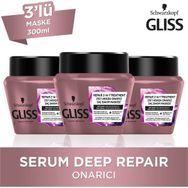 Gliss Bio-Tech Restore 3x300 ml Saç Maskesi