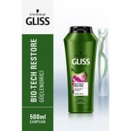 Gliss Bio-Tech Restore 500 ml Güçlendirici Şampuan + 360 ml Güçlendirici Şampuan