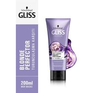 Gliss Blonde Perfector 200 ml Turunculaşma Karşıtı Mor Maske