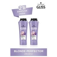 Gliss Blonde Perfector 2x250 ml Mor Şampuan