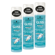 Gliss Million Gloss 3x200 ml Sıvı Saç Kremi